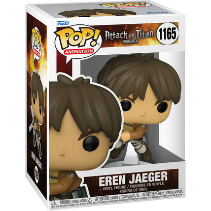 Figurine Funko POP! Attack On Titan Eren Jaeger, vue 3