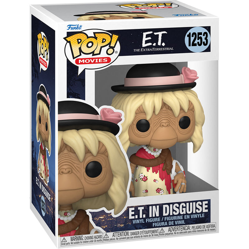 Figurine Funko POP! E.T El Extraterrestre 40th E.T in Disguise, vue 3