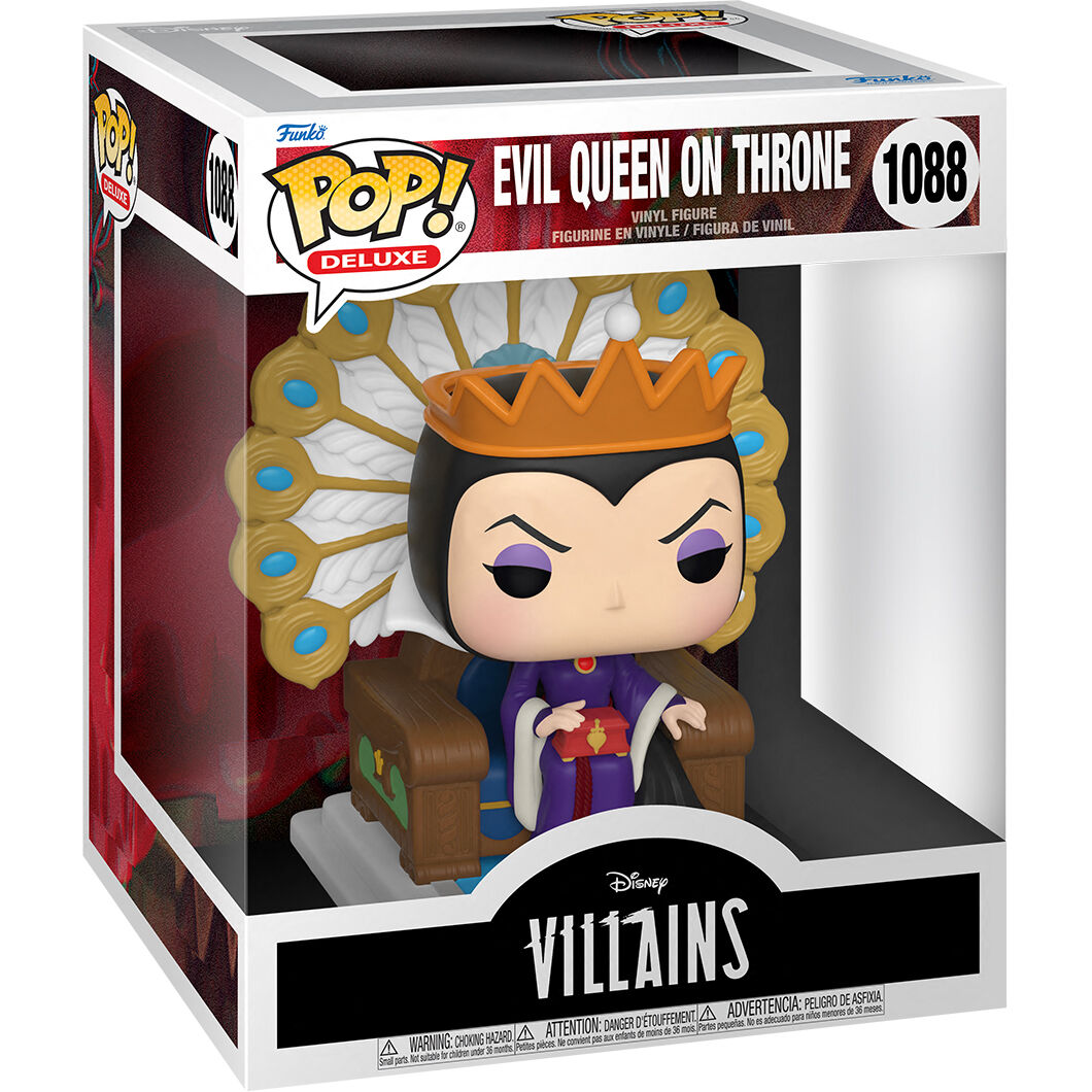 Figurine Funko POP! Villains Evil Queen on Throne, vue 3