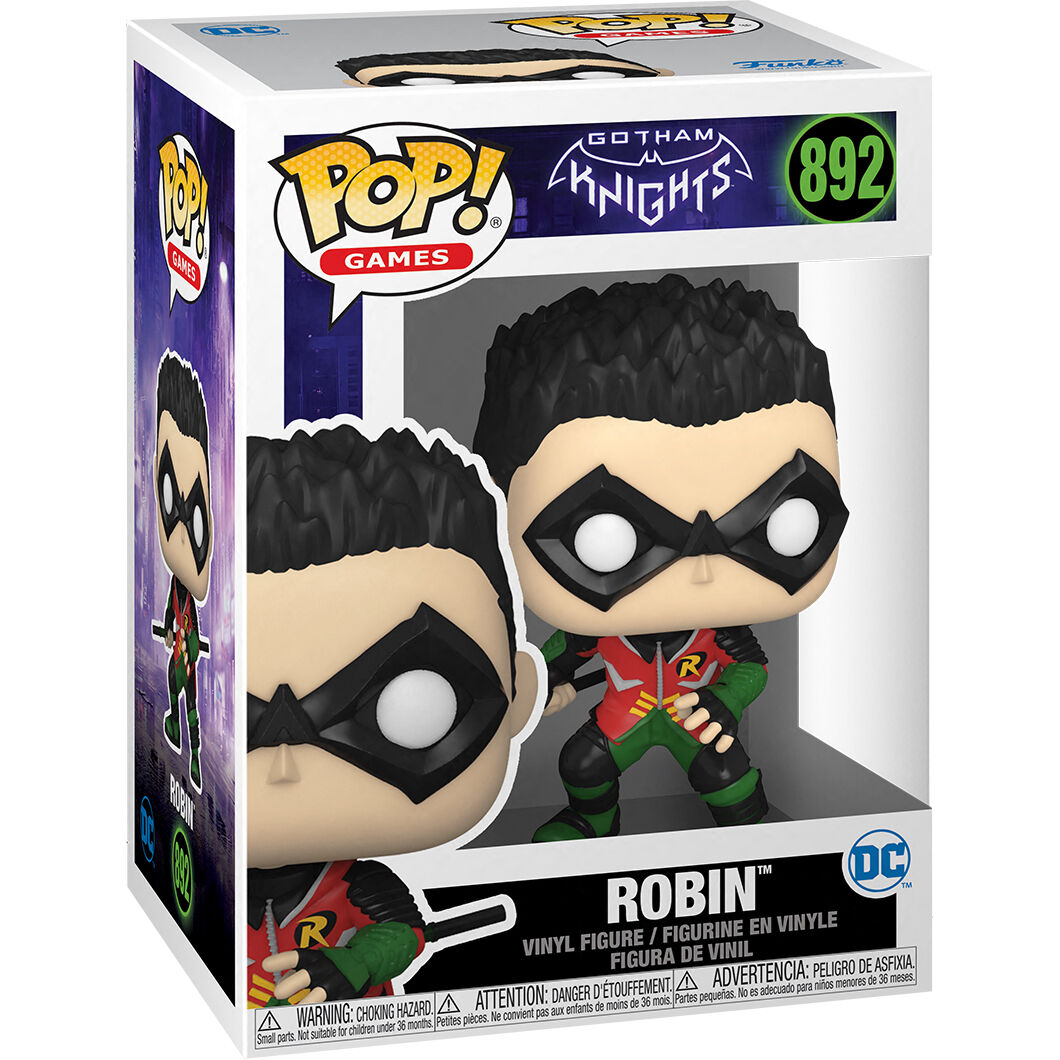 Figurine Funko POP! DC Comics Gotham Knights Robin, vue 3