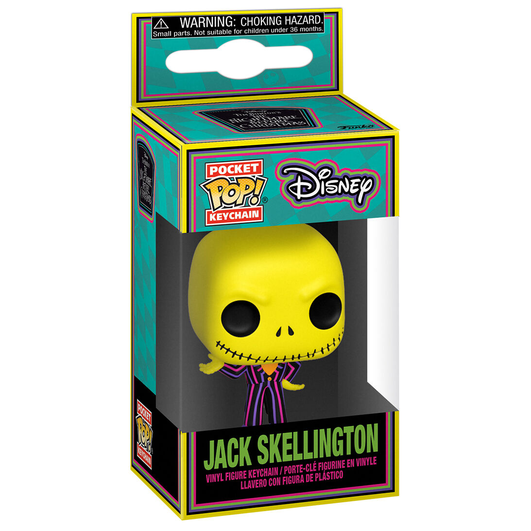 Porte-clés Funko Pocket POP! Disney Nightmare Before Christmas Jack, vue 2
