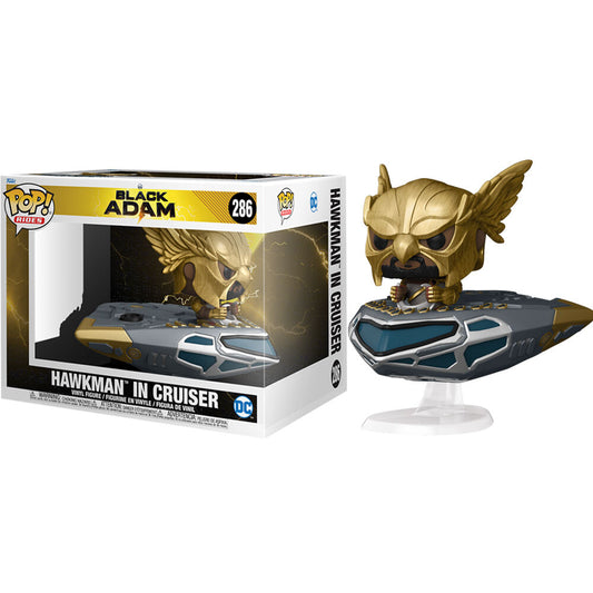 Figurine Funko POP! DC Comics Black Adam Hawkman in Cruiser
