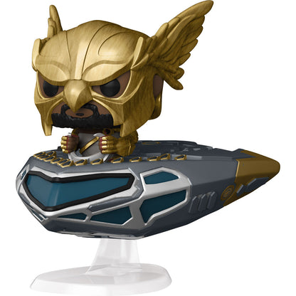 Figurine Funko POP! DC Comics Black Adam Hawkman in Cruiser, vue 2