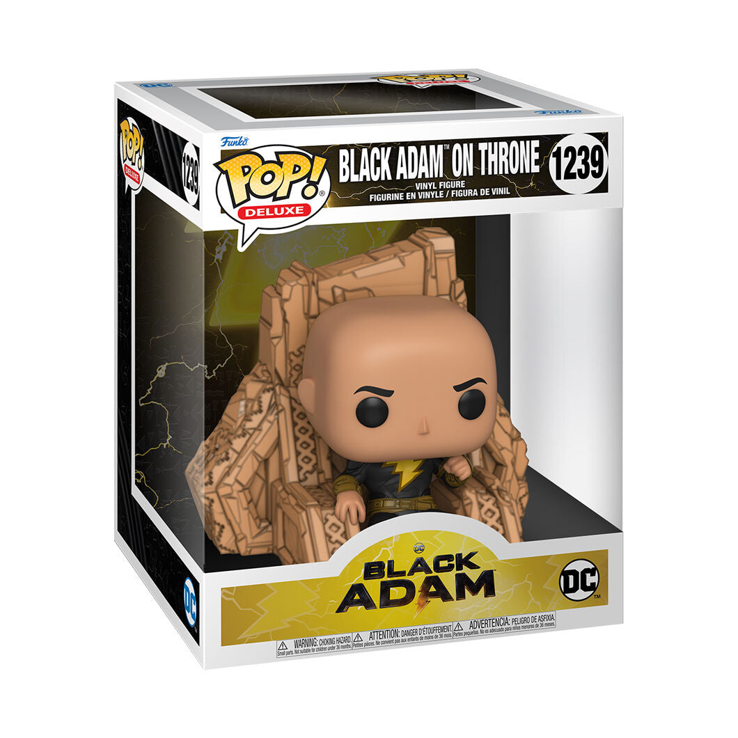 Figurine Funko POP! DC Comics Black Adam Black Adam on Throne, vue 2