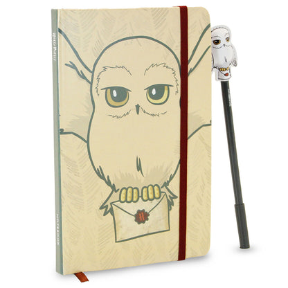Agenda Harry Potter Hedwig set + pen, vue 6