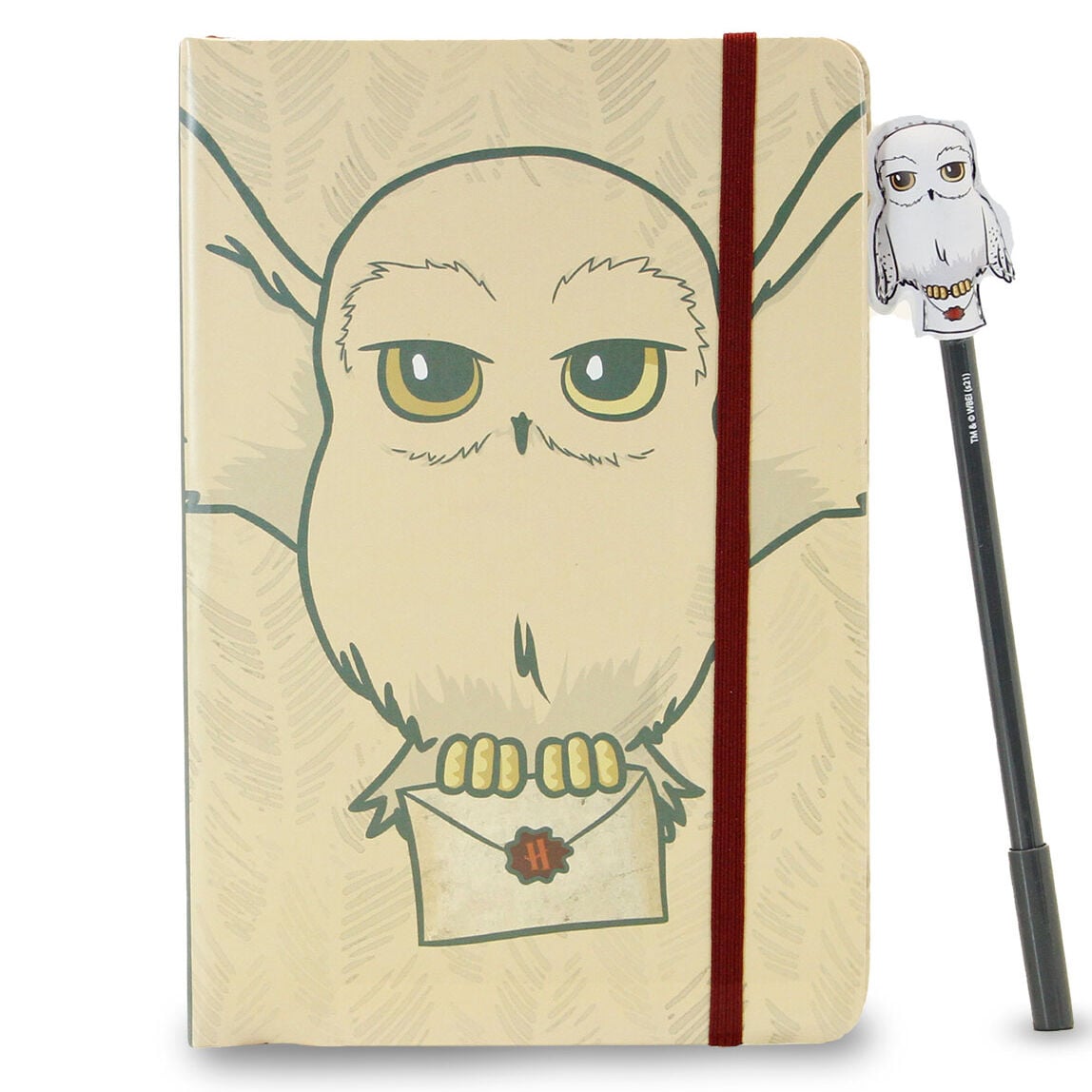 Agenda Harry Potter Hedwig set + pen, vue 5