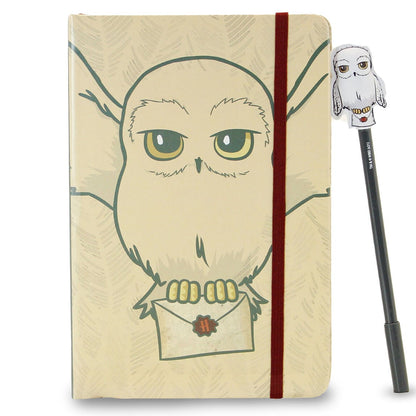Agenda Harry Potter Hedwig set + pen, vue 5