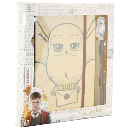 Agenda Harry Potter Hedwig set + pen, vue 4