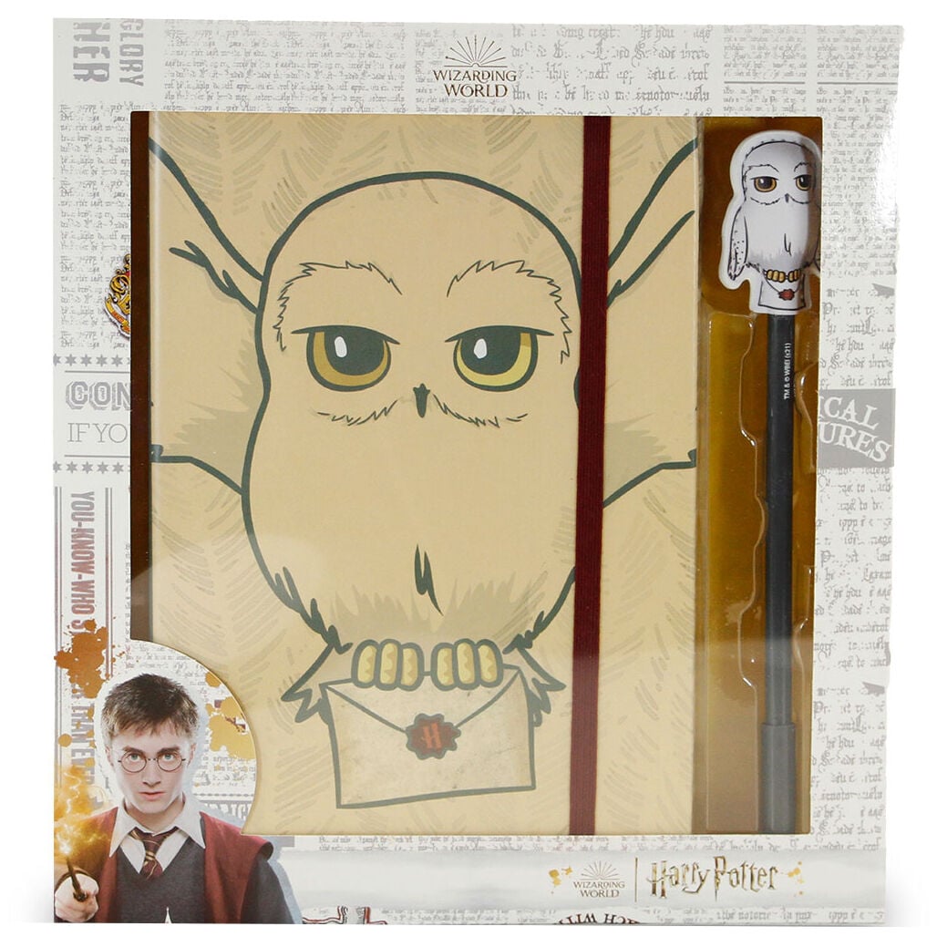 Agenda Harry Potter Hedwig set + pen