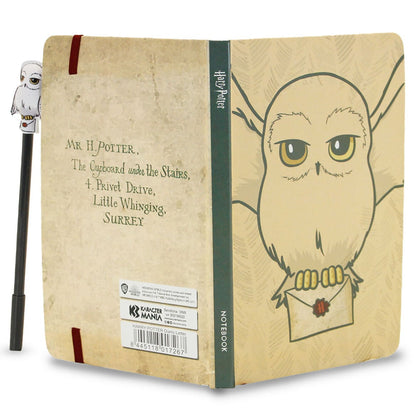 Agenda Harry Potter Hedwig set + pen, vue 2