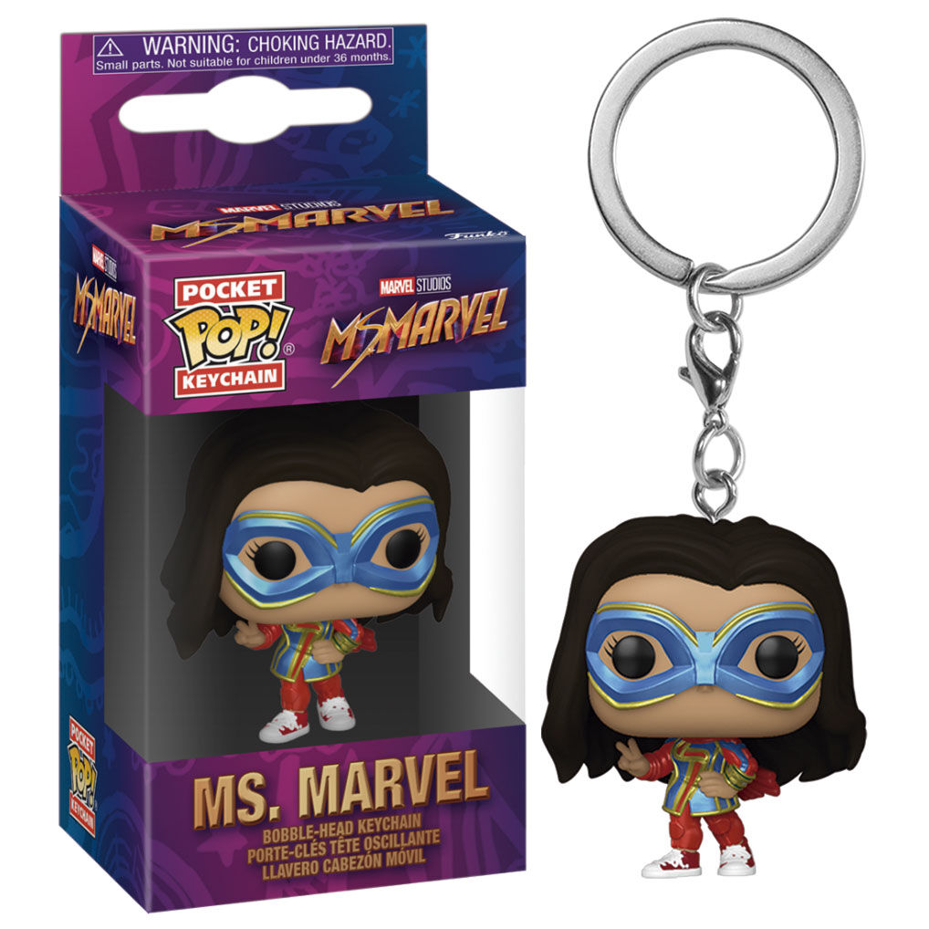 Porte-clés Funko Pocket POP! Marvel Ms. Marvel