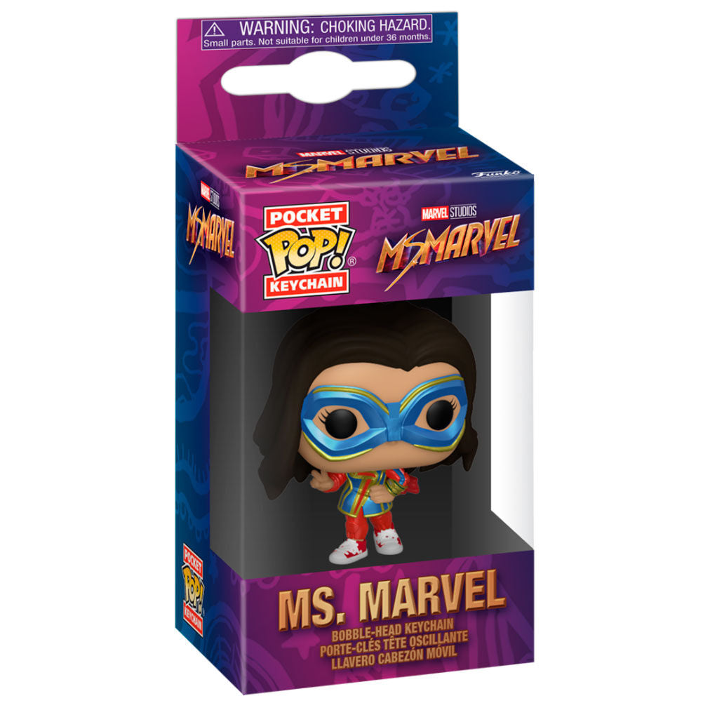 Porte-clés Funko Pocket POP! Marvel Ms. Marvel, vue 3