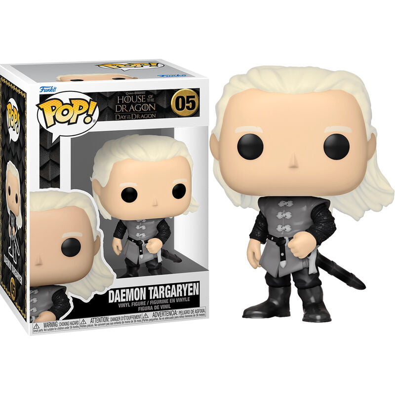 Figurine Funko POP! Juego de Tronos La Casa del Dragon Daemon Targaryen