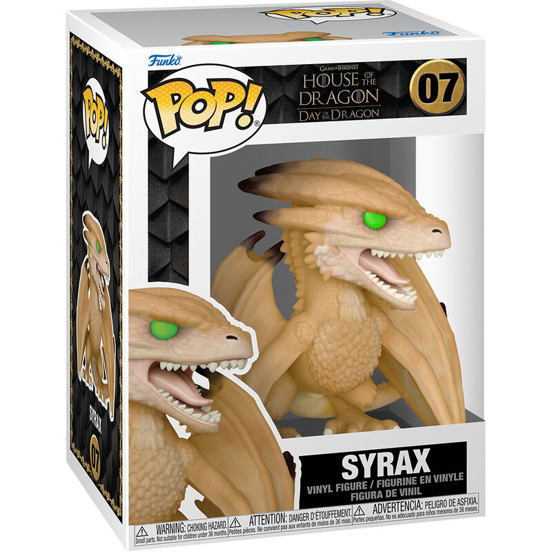 Figurine Funko POP! Juego de Tronos La Casa del Dragon Syrax, vue 3