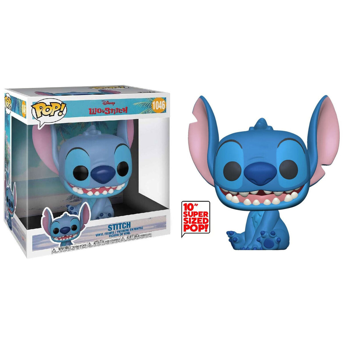 Figurine Funko POP! Disney Lilo and Stitch Stitch 25cm, vue 3