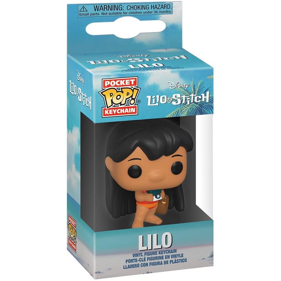 Porte-clés Funko Pocket POP! Disney Lilo and Stitch Lilo with Camera, vue 2