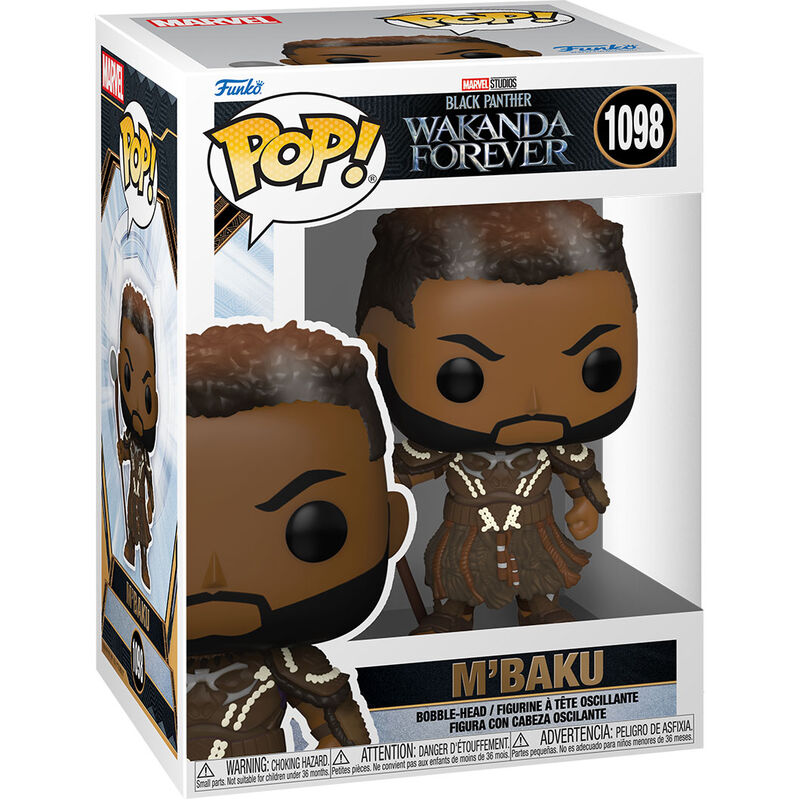 Figurine Funko POP! Black Panther Wakanda Forever M Baku, vue 3