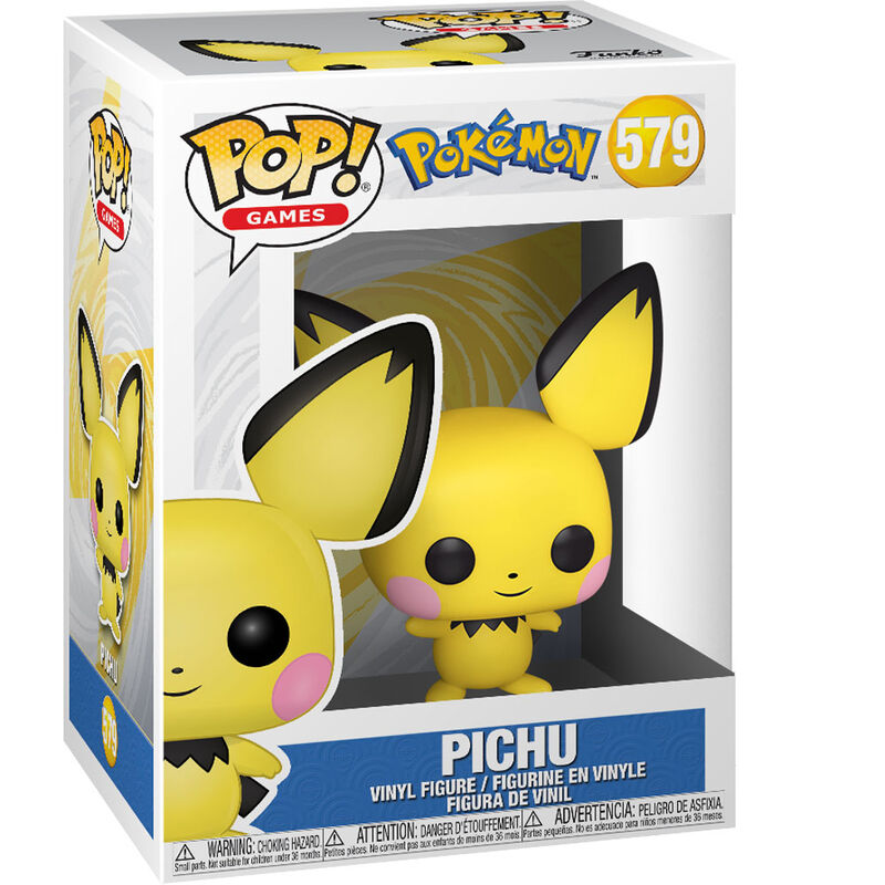 Figurine Funko POP! Pokemon Pichu, vue 3