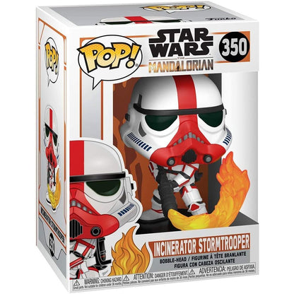 Figurine Funko POP! Star Wars Mandalorian Incinerator Stormtrooper, vue 2