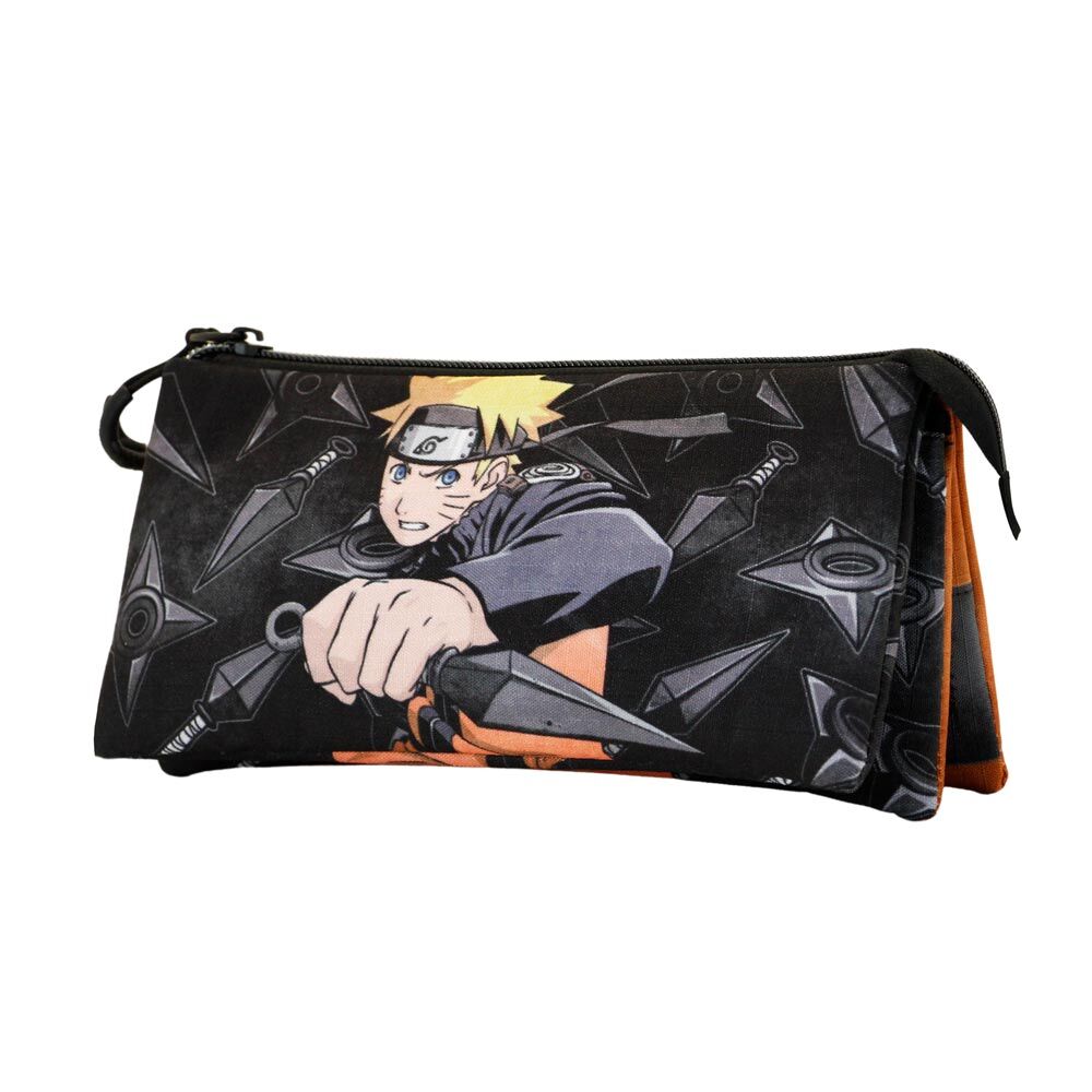 Trousse triple Naruto Shippuden Uzumaki
