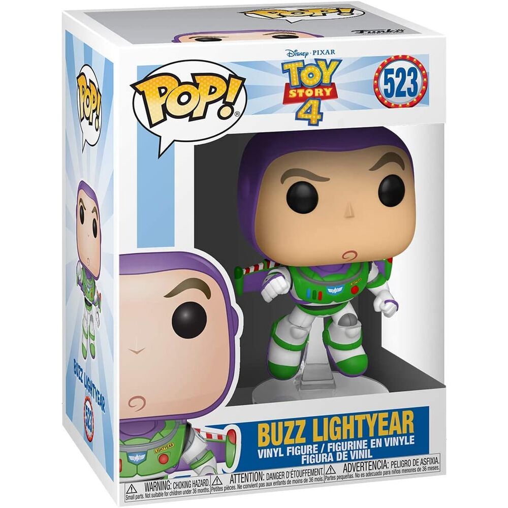 Figurine Funko POP! Disney Pixar Toy Story 4 Buzz Lightyear, vue 2