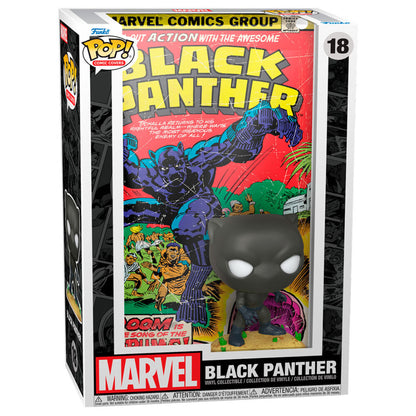 Figurine Funko POP! Comic Cover Marvel Black Panther, vue 3