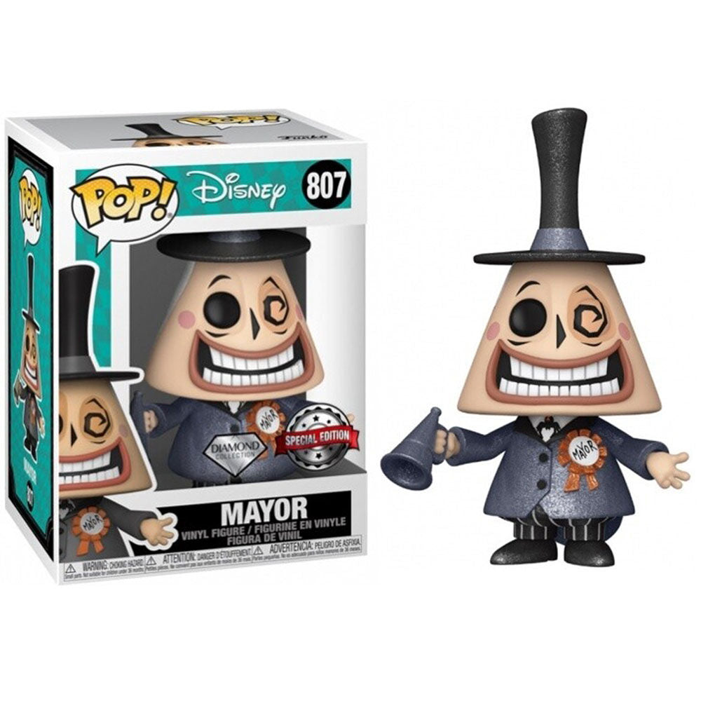 Figurine Funko POP! Disney Pesadilla Antes de Navidad Mayor Exclusive, vue 2