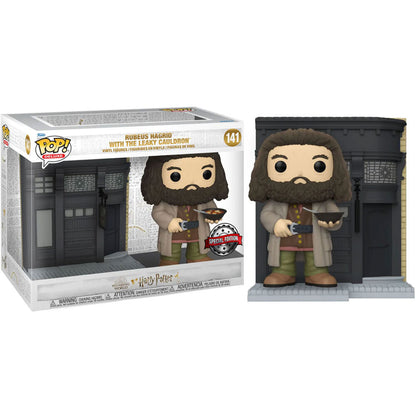 Figurine Funko POP! Harry Potter Diagon Alley Rubeus Hagrid The Leaky Cauldron Exclusive, vue 2