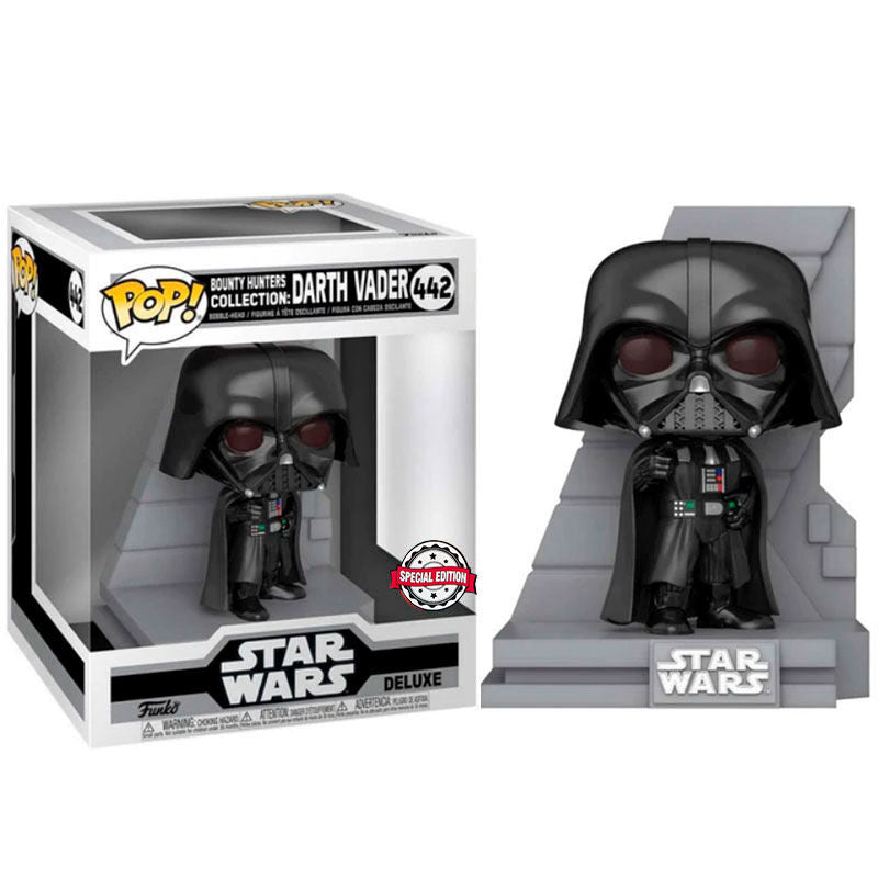 Figurine Funko POP! Star Wars Bounty Hunter Darth Vader Exclusive, vue 2