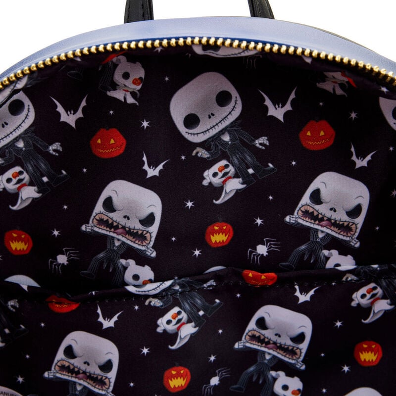 Sac à dos Loungefly Disney Nightmare Before Christmas Jack Skellington 30 cm, vue 6