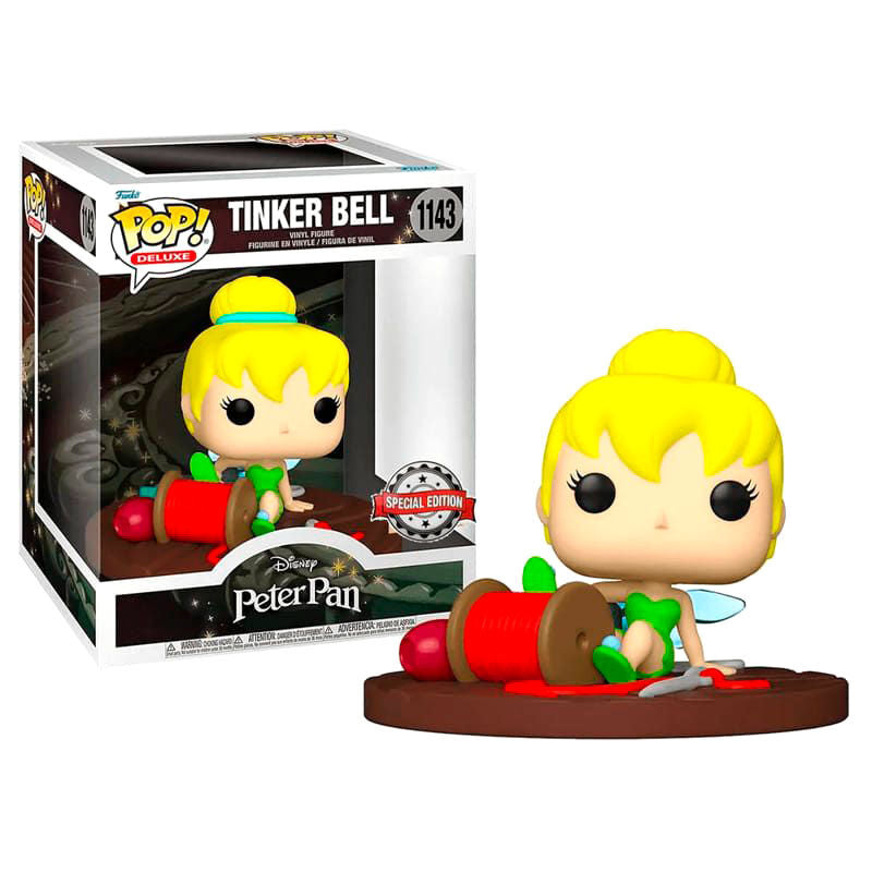 Figurine Funko POP! Disney Peter Pan Tinker Bell on Spool Exclusive