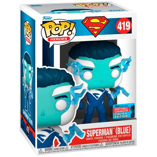 Figurine Funko POP! DC Comics Superman Blue Exclusive