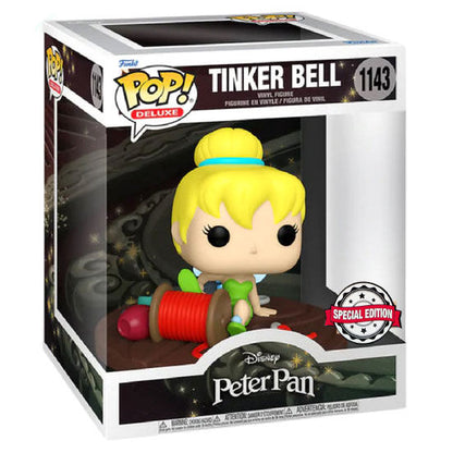 Figurine Funko POP! Disney Peter Pan Tinker Bell on Spool Exclusive, vue 2