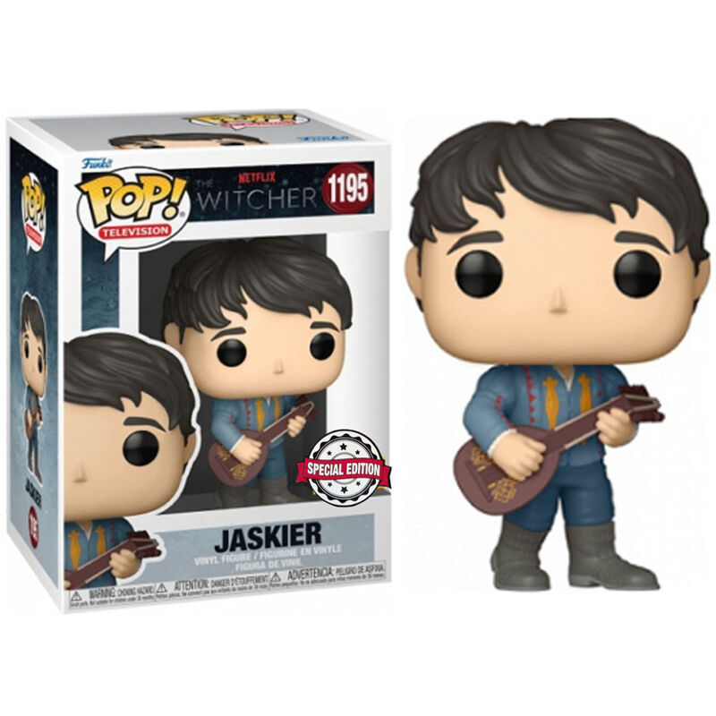 Figurine Funko POP! The Witcher Jaskier Exclusive, vue 2