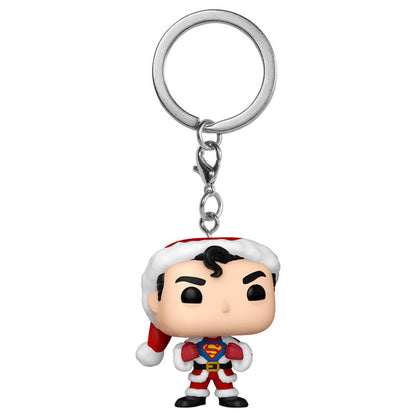 Porte-clés Funko Pocket POP! DC Comics Holiday Superman Exclusive, vue 2