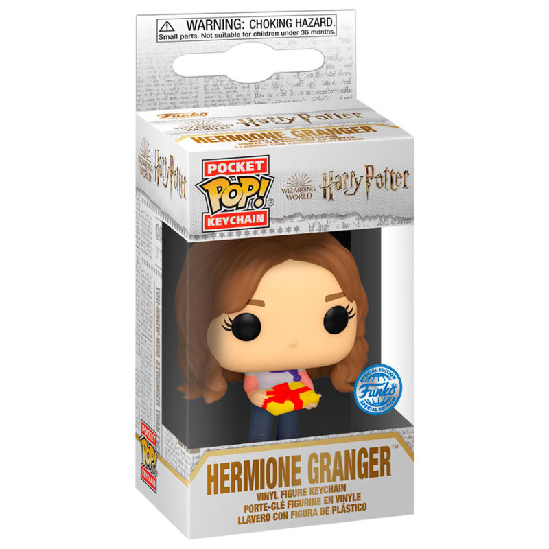 Porte-clés Funko Pocket POP! Harry Potter Holiday Hermione Exclusive