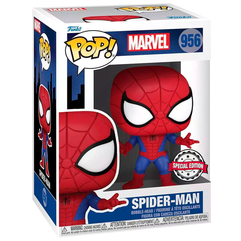 Figurine Funko POP! Marvel Spider man Spiderman Exclusive