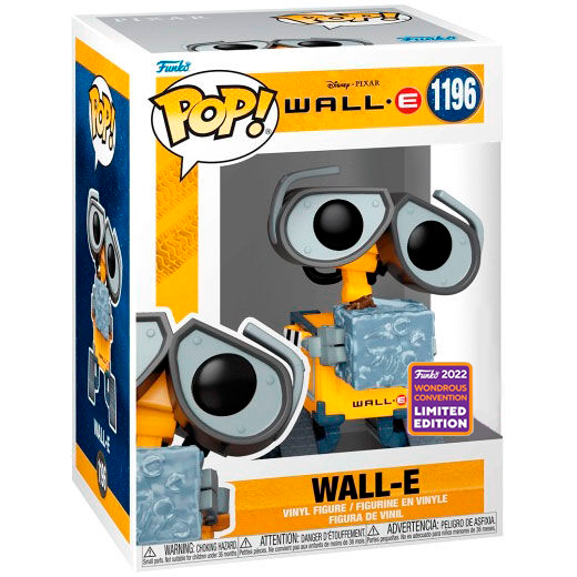 Figurine Funko POP! Disney Wall E Wall E Raised Exclusive