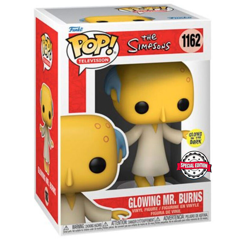 Figurine Funko POP! Simpsons Glowing Mr. Burns Exclusive