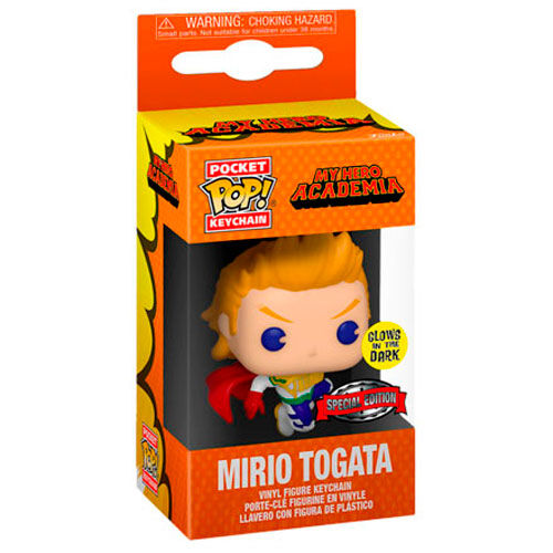 Porte-clés Funko Pocket POP! My Hero Academia Mirio Togata Exclusive, vue 2