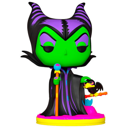 Figurine Funko POP! Disney Villains Maleficent Black Light Exclusive, vue 2