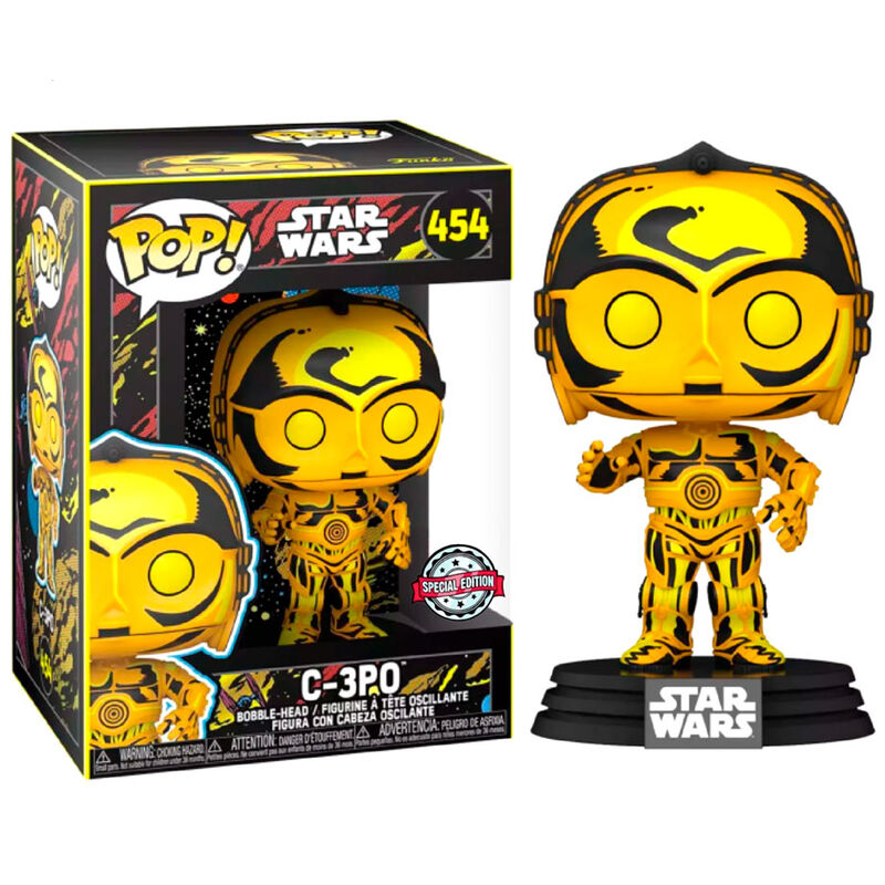 Figurine Funko POP! Star Wars Retro Series C 3PO Exclusive, vue 3