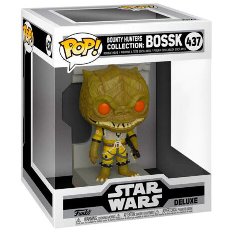Figurine Funko POP! Star Wars Bounty Hunter Bossk Exclusive, vue 2