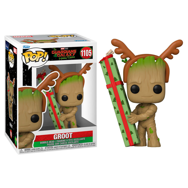 Figurine Funko POP! Marvel Guardianes de la Galaxia Groot, vue 2