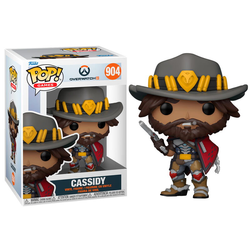 Figurine Funko POP! Overwatch 2 Cassidy, vue 3