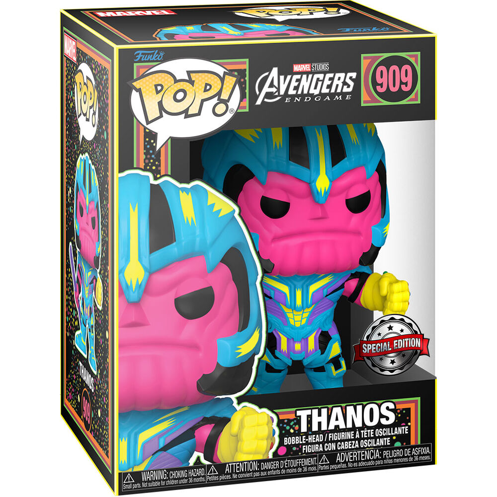 Figurine Funko POP! Set figura POP & Tee Marvel Infinity Saga Thanos Exclusive, vue 2