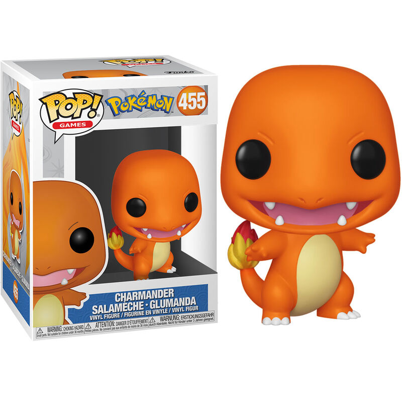 Figurine Funko POP! Pokemon Charmander, vue 2