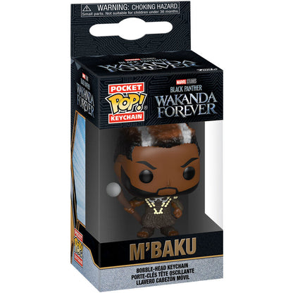 Porte-clés Funko Pocket POP! Marvel Black Panther Wakanda Forever M Baku