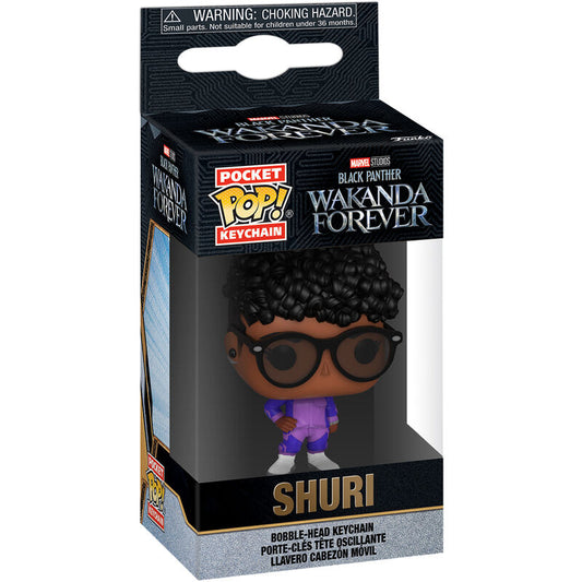 Porte-clés Funko Pocket POP! Marvel Black Panther Wakanda Forever Shuri