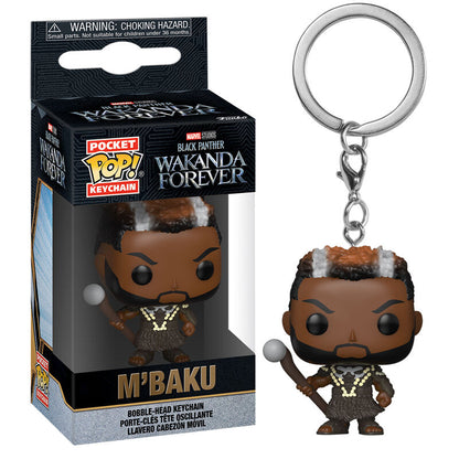 Porte-clés Funko Pocket POP! Marvel Black Panther Wakanda Forever M Baku, vue 2